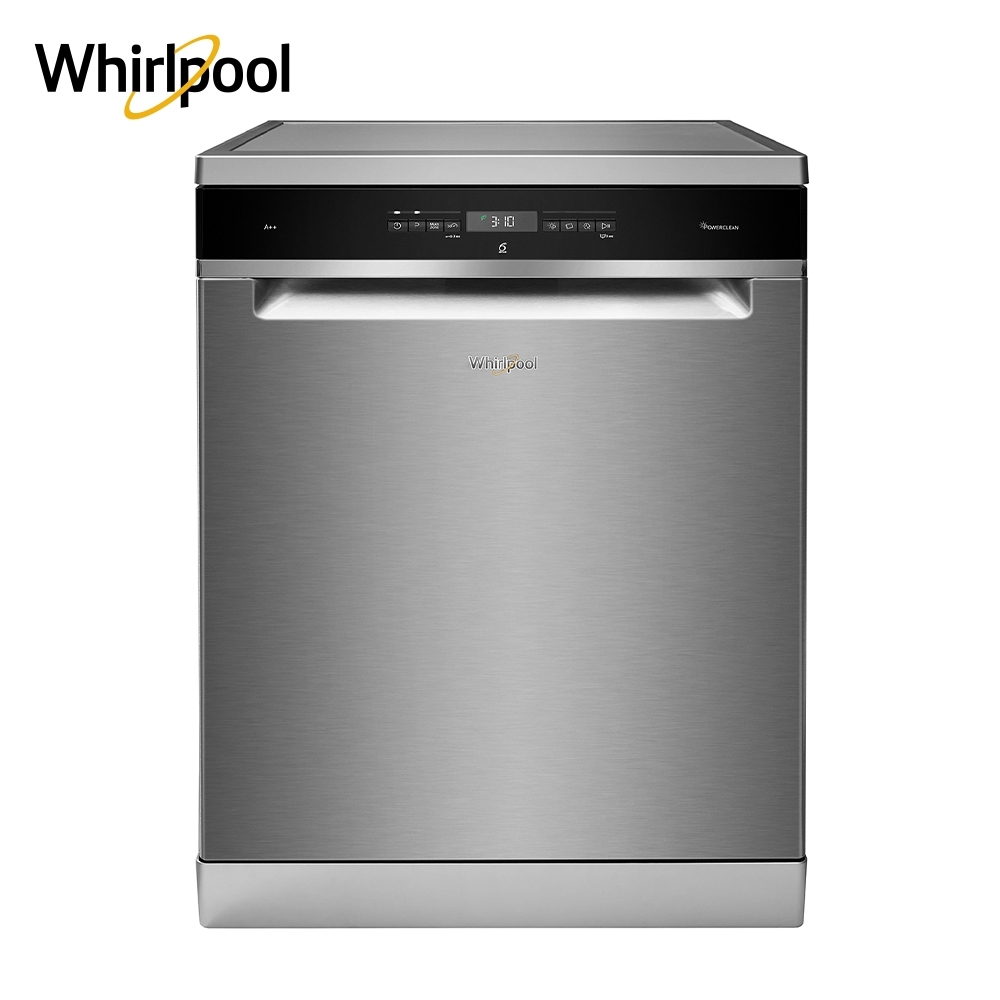 送14吋風扇【Whirlpool 惠而浦】220v 自動開門烘乾獨立式洗碗機 WFO3T123PLXD 含基本安裝★80B006